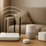 router access point and smart home devices on separate networks
