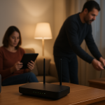 home router with many connected devices causing slow smart home performance