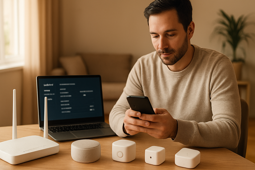 Home router and smart devices failing to connect in living room