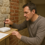 home router placement troubleshooting in a room with thick walls and floor plan